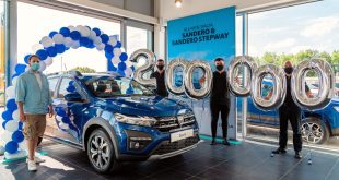 Dacia sells its 200,000th car in the UK