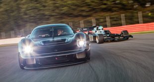 Jenson Button takes Radford Lotus Type 62-2 for final development track test