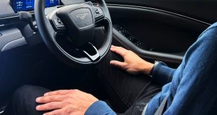 Gareth Herincx testing Ford BlueCruise