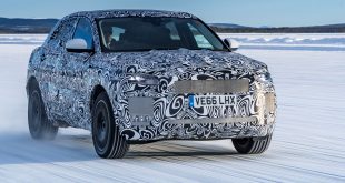 Jaguar E-Pace extreme testing in Arjeplog