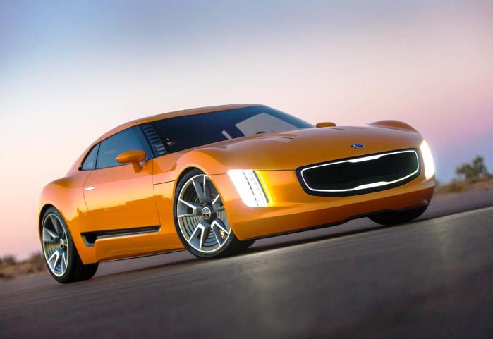 Kia GT4 Stinger concept car