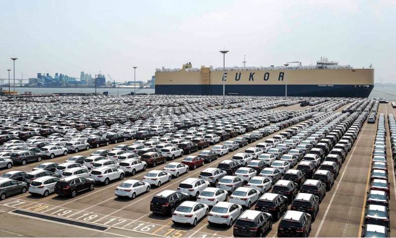 Kia cars ready for export