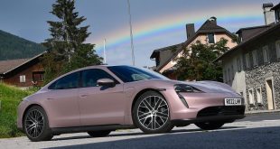 Record-breaking Porsche Taycan